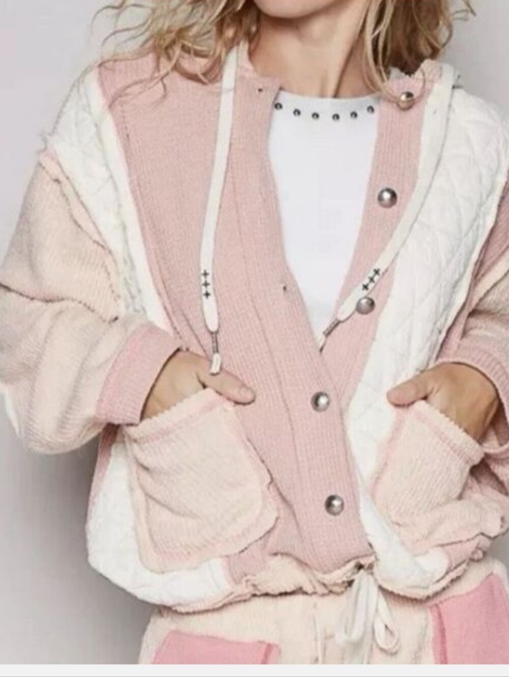 POL Mixed Media Jacket